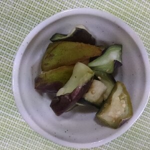 茄子の生姜麺つゆ漬け＋＋